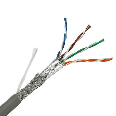 Engineering Shielded Network Cable Cat6a Twisted Pair 8-Core Category 6 Network Cable