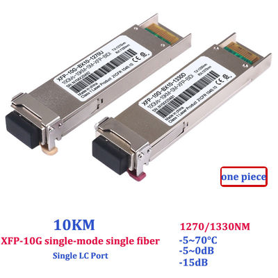 XFP Gigabit 10G Sfp Single Mode Fiber Module