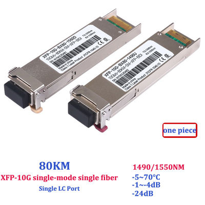 XFP Gigabit 10G Sfp Single Mode Fiber Module
